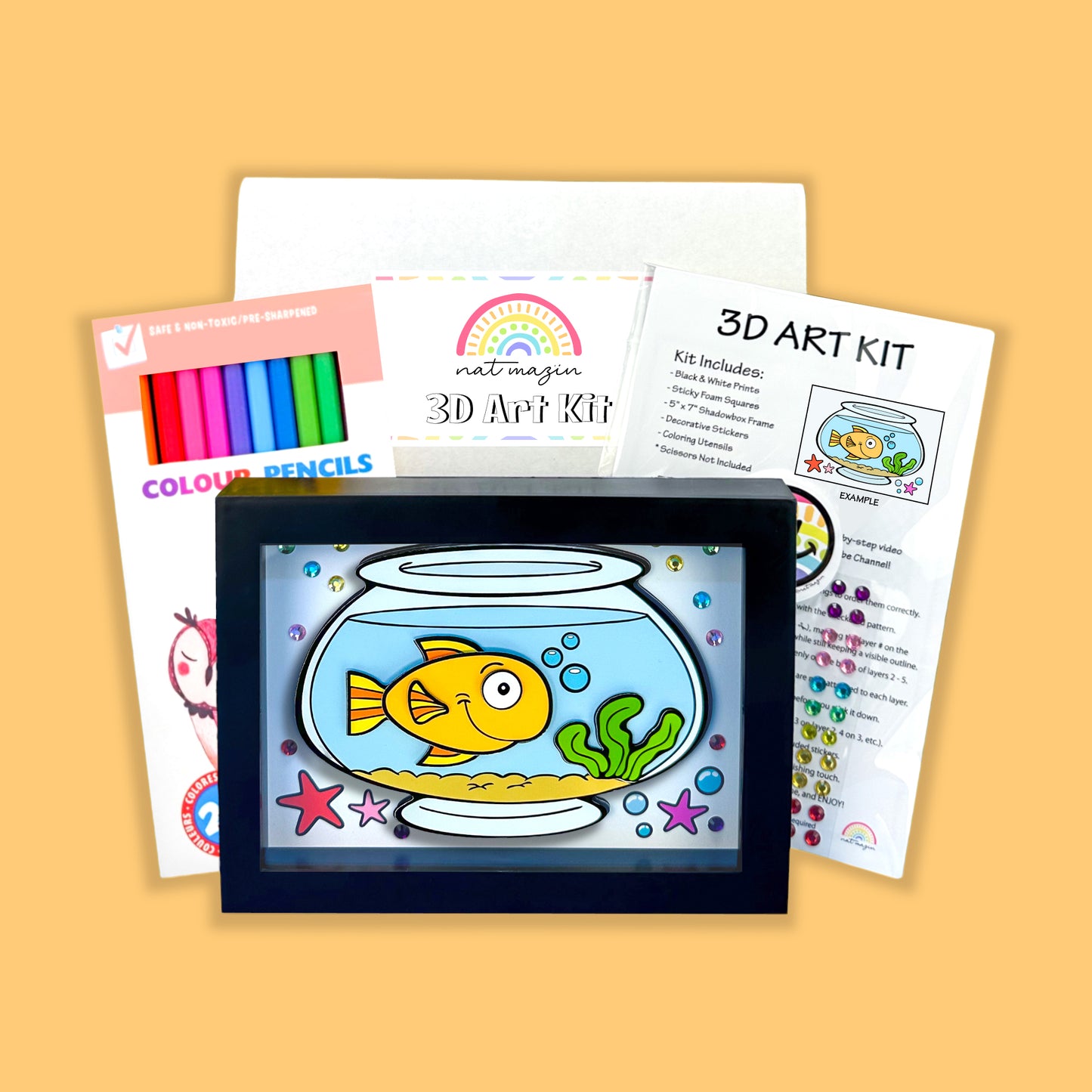 Aquarium Deluxe 3D Art Kit