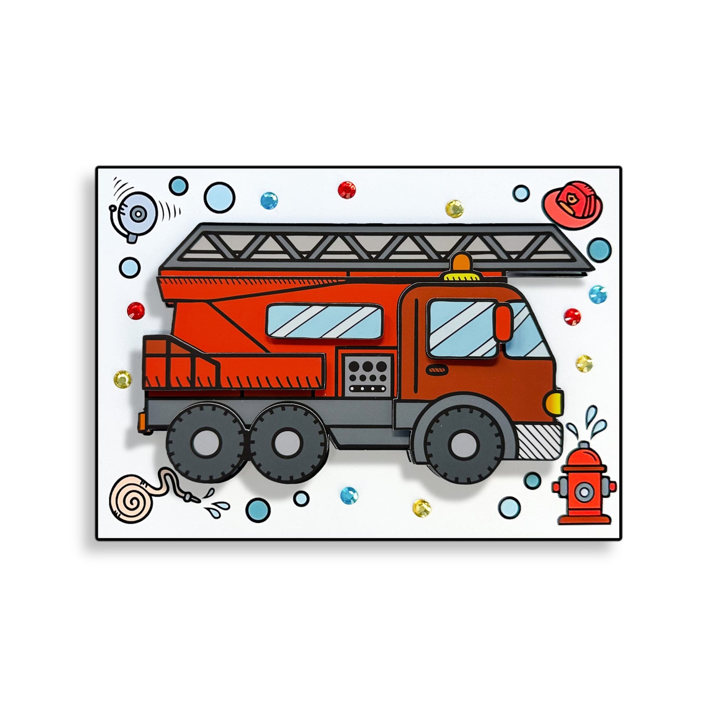 Fire Truck Essentials 3D Art Kit