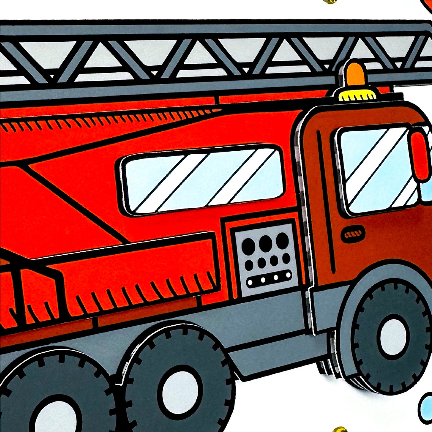 Fire Truck Essentials 3D Art Kit