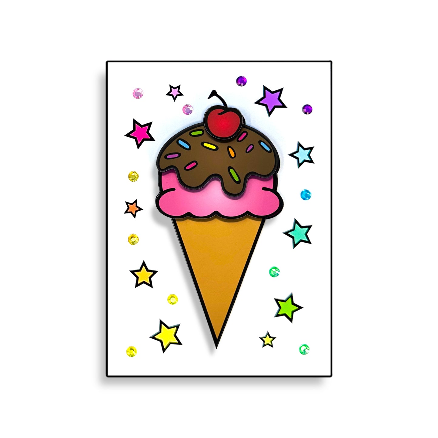 Ice Cream Essentials 3D Art Kit