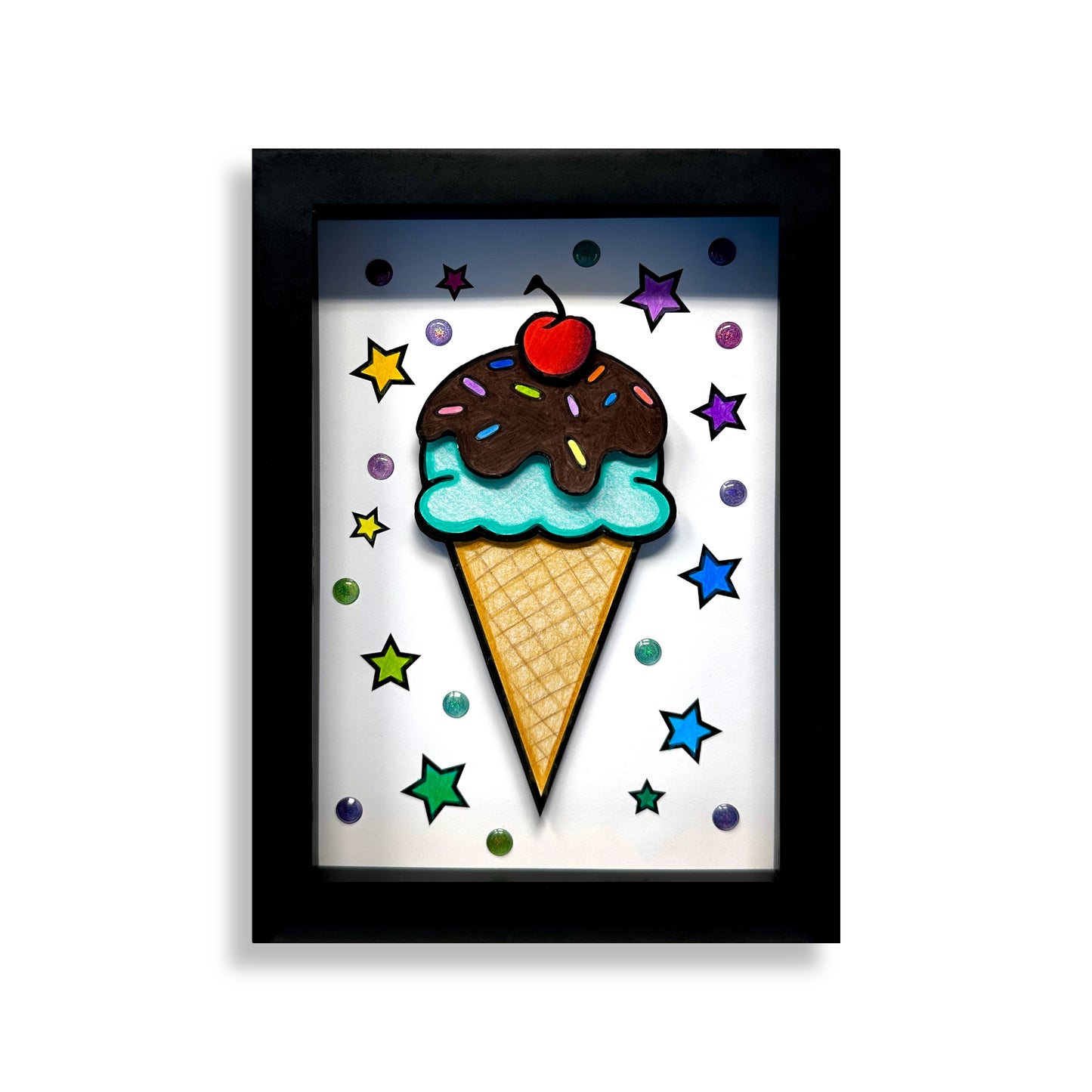 Ice Cream Deluxe 3D Art Kit
