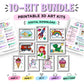 Complete Collection - 10 Printable 3D Art Kits - Digital Download