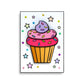 Cupcake Printable 3D Art Kit - Digital Download