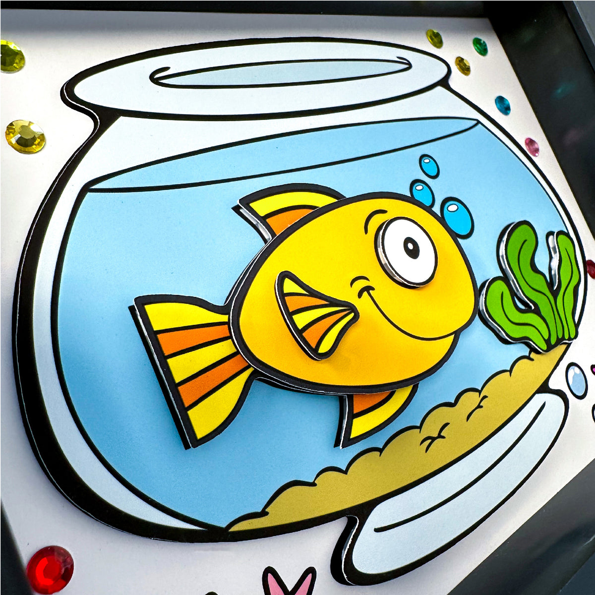 Aquarium Printable 3D Art Kit - Digital Download