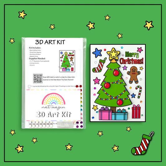 Christmas Essentials 3D Art Kit