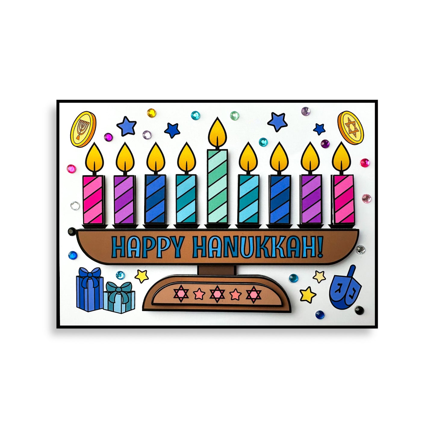 Hanukkah Essentials 3D Art Kit