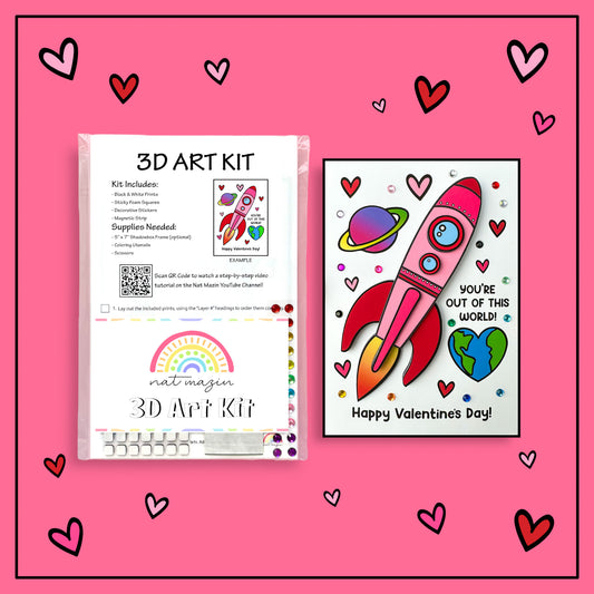 Valentine's Essentials 3D Art Kit