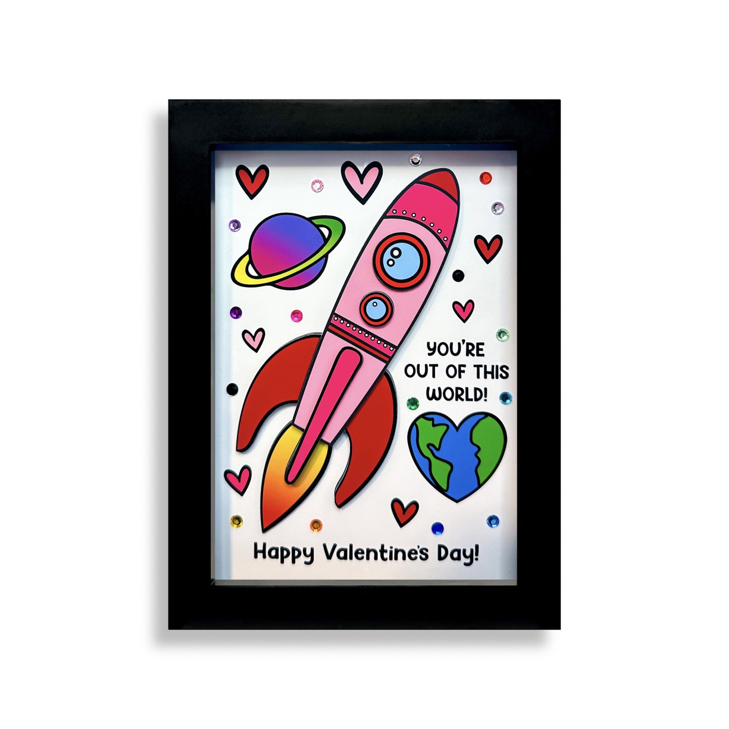 Valentines Deluxe 3D Art Kit