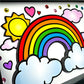 Rainbow Printable 3D Art Kit - Digital Download
