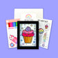 Cupcake Deluxe 3D Art Kit