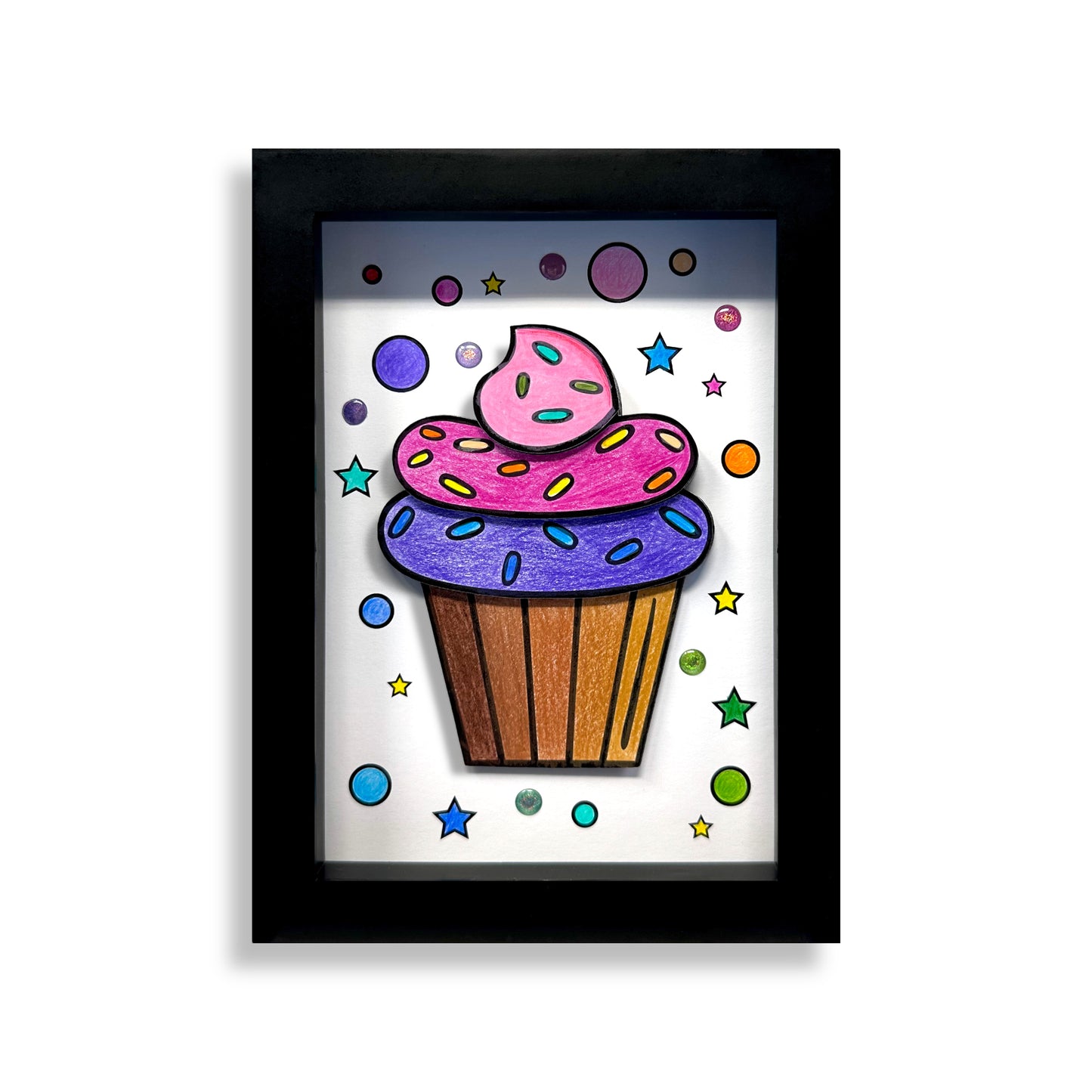 Cupcake Deluxe 3D Art Kit