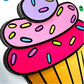 Cupcake Essentials 3D Art Kit